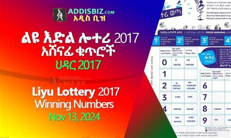 Liyu Edil (ልዩ እድል) Lottery Latest Ethiopian News.
